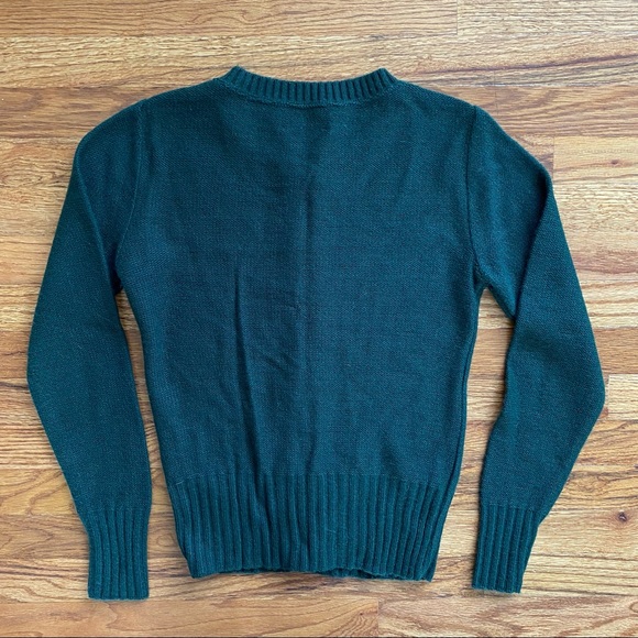 Vintage Pandora Green Cardigan Sweater Size Small - Picture 3 of 3